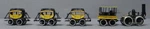 Bachmann 40-130 Ho Gauge Dewitt Clinton Steam Train Set Ln. Fixed Price $45.91.