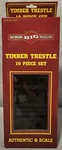 New Bachmann Scale Big Haulers 10 Piece Timber Trestle Set 96221. Fixed Price $19.99.