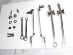 Lionel Original Vintage 1665 Steam Engine 0-4-0 Complete Rods Linkage Both Sides. Fixed Price $45.00.