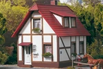 Piko 62050 Scale Kings Half Timber House Kit. Fixed Price $252.99.