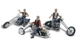 Woodland Scenics 1/160 Scale Bad Boy Bikers Custom Choppers Autoscenes AS5344. Fixed Price $25.65.