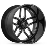 20X10 KG1 KF002 Aristo Gloss Black Milled Forged Wheels 5X150 (-24MM) Set Of. Fixed Price $3288.00.