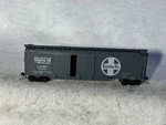 Cool Athearn Santa Fe Rr 50 Double Door Car/k-d Couplers Ho (ex Box). Fixed Price $11.90.