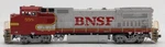 Atlas 7233 Ho Scale Bnsf Dash 8-40BW Diesel Locomotive #558 Ex. Fixed Price $69.99.