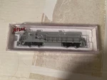 Atlas Scale 49407 Undecorated B23-7 Diesel Locomotive, Decoder Ready. Fixed Price $65.00.
