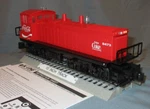 K-line 8473 Coca-cola Coke Dual Motor MP-15 Diesel O/027 Ga. Wks/ Lionel 2002. Fixed Price $100.00.