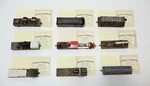Lot Of 9X Bachmann Hawthorne Village Civil War Armored Train Collection Scale. Fixed Price $279.95.