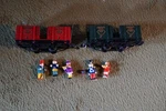 Lgb Christmas Gondolas With Toy Soldiers 31440 Scale. Fixed Price $170.00.
