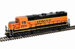 Atlas Trainman 10004570 Ho Scale GP38-2 Diesel Locomotive Bnsf #2374 Gold Esu. Fixed Price $199.99.