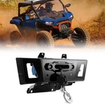 Utv 4500LB 12V Electric Winch Mount Kit For Polaris Rzr Xp 1000/4 2024-2026. Fixed Price $309.99.