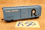 K50B Vintage Accurail Usa Ho Scale Box Car Cnw 702106 The Rock. Fixed Price $19.99.