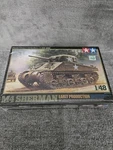 Tamiya Usa M4 Sherman Tank Early Production 1/48 Kit 32505 Die Cast Chassis. Fixed Price $22.00.