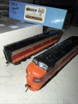 Ho Broadway Limited 5102 Emd F7 A/b Milwaukee # 106C 106B Dcc Sound. Fixed Price $235.00.