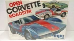 Mpc 1975 Open Corvette Roadster Vintage 3-N-1 Scale 1:25 Model Kit #1-7506. Fixed Price $45.00.