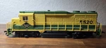 Ho Scale Bachmann Spectrum Reading GP30 Diesel Locomotive #5520. Fixed Price $40.00.