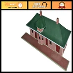 Ho Scale Model Railroad Structure Kit - Pella Depot Building For Train Layouts. Fixed Price $68.39.