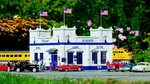 Piko 62114 White Knight Hamburgers Building Kit. Fixed Price $314.49.