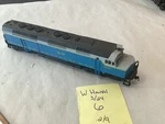 Vintage Ahm Baltimore & Ohio Non-powered Dummy Diesel Engine. Fixed Price $14.99.