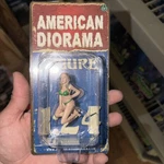 February Bikini Girl Green American Diorama 1:24 Scale Female 3". Fixed Price $7.12.