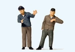 Preiser 63102 Railroad Engineer & Fireman Figures (set Of 2). Fixed Price $44.59.