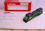 Lionel Burlington U36B Diesel Locomotive 4-0-4 Scale 1980 6-8650 Boxed. Fixed Price $149.99.