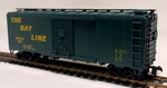 Ho Scale Bev-bel 1184 A. & St B. 40' Box Car #1313 Nicely Built-up!!. Fixed Price $21.99.