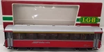 Lgb 3067 Scale Swiss 1ST Class Rhatische Bahn Passenger Car (metal Wheels) Ex. Fixed Price $145.49.
