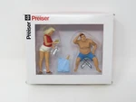 Preiser 45111 Campers Woman Campsite Lake Forest People Figure Set. Fixed Price $45.59.