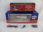 Usa Trains Here Comes Santa Claus Merry Christmas 1994 Refrigerator Box Car. Fixed Price $74.99.