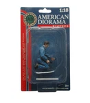 Tony Mechanic Blue American Diorama 1:18 Scale Figurine 2.75" Male Figure. Fixed Price $9.99.