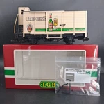 Lgb 4026 Beck's Beer Refrigerator Freight Box Train Car W/ Scale 1988. Fixed Price $64.99.
