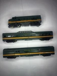 Set Of 3 Ho Athearn 1786 Northern Pacific 72' Baggage Passenger Car Locomotive. Fixed Price $28.80.