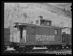 Caboose Of Rio Grande Southern Narrow Gauge Railway. Telluride, Colorado. Fixed Price $12.99.