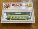Bachmann 131 Philadelphia Rapid Transit Brill Trolley W Lights Ho Scale Nib Fs. Fixed Price $36.95.