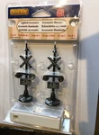 Lemax -railway Stop Set Of 2 Holiday Village-train -flashing Accent. Fixed Price $18.75.
