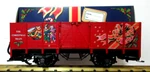 Lgb 4021 Ct Christmas Gondola W/ Blue Gift Box. Fixed Price $79.95.