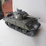 Diy 1/25 Scale Usa Sherman M4A3 Tank Paper Model Military Scene. Fixed Price $14.28.