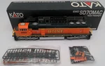 Kato 37-6451 Ho Bnsf Heritage Ii Emd SD70MAC Diesel Locomotive #8802 Ex/box. Fixed Price $140.99.