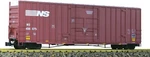 Aml (american Mainline), High Cube Box Car, Norfolk Southern, Brown. Fixed Price $210.00.