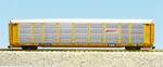 Usa Trains Bi Level Auto Carrier R17186 Bnsf Yellow/silver, New G-scale. Fixed Price $238.95.