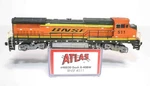 Atlas 48820 Scale Bnsf Burlington Dash 8-40BW Powered Locomotive #511 W/ Dcc. Fixed Price $129.99.
