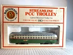 Bachmann #41-629 E-4 Ptc Phila. Trans. Co. Streamline Pcc Trolley Car H.o. 1:87. Fixed Price $39.99.
