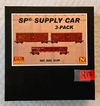 Micro Trains Southern Pacific Supply Pack Car# 2681-2683-151391 Scale. Fixed Price $99.98.