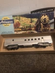 Athearn Ho Silver Burlington Car 3406 United States Mail Railway Post Office. Fixed Price $16.38.