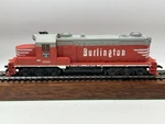 Ho Tyco Burlington Route GP20 Diesel Locomotive #5628 - (tested). Fixed Price $14.99.