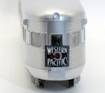 Ho Bev-bel/athearn Western Pacific Observation Spirit Passenger Car Kd Iob. Fixed Price $47.49.