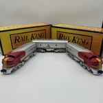 Rail King Mth Santa Fe F-3 Aba Diesel Set Proto Sound #30-2137 -2133 Works. Fixed Price $349.95.