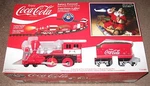Lionel New 7-11488 Coca-cola Holiday G-gauge Set. Fixed Price $189.00.