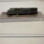 Atlas 49012 Scale Locomotive SD-60 Csx No# 8709. Fixed Price $99.00.
