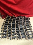 Usa Trains R81100 G Scale 4' Diameter Full Circle Brass Curve Track, Pieces. Fixed Price $109.99.